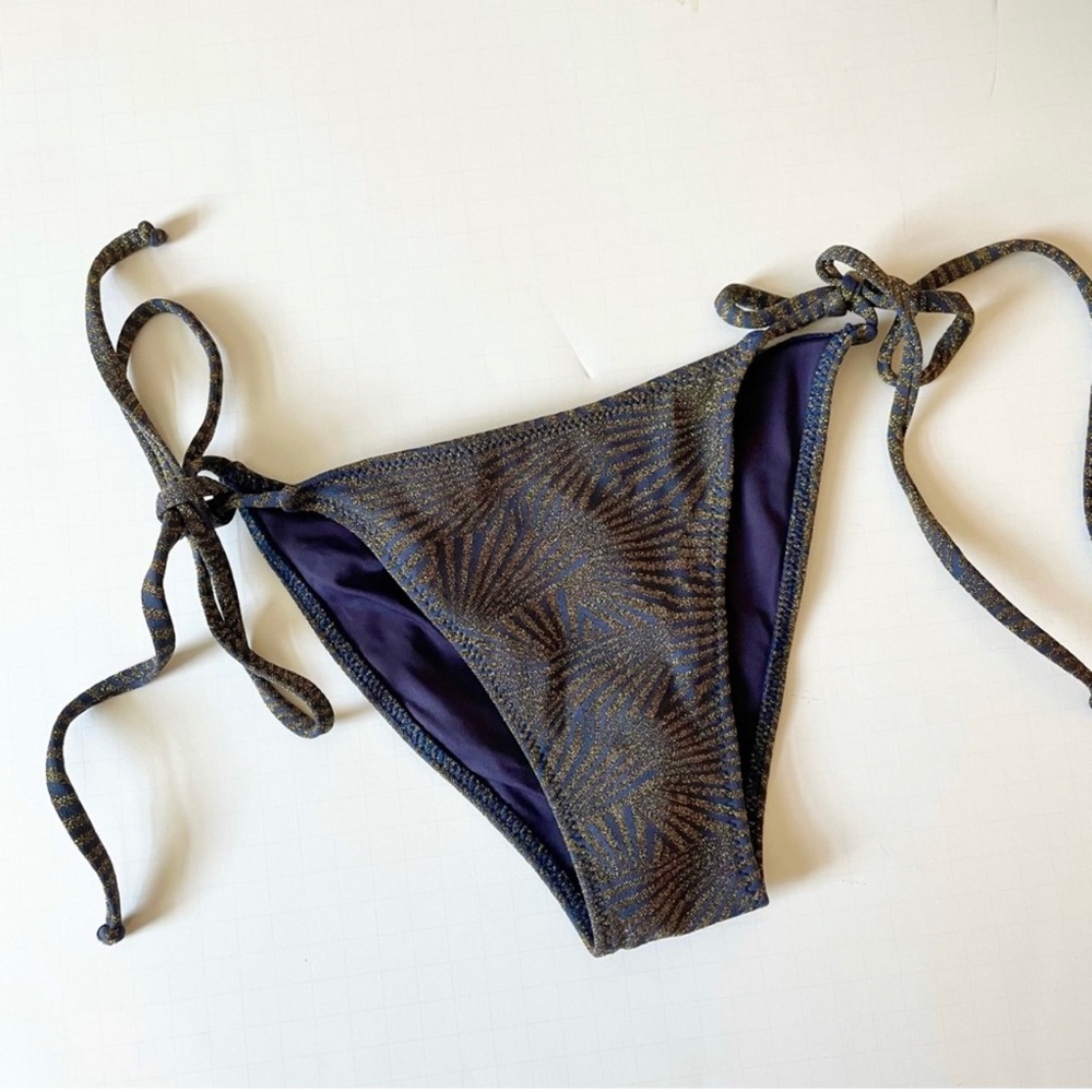 NWT Koral Printed Side Tie Bikini Bottom size M
